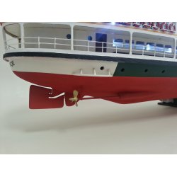 Turk Modell A141 Pasabahce Bosperus frge lngde 85,6 cm. Hjde 27,5 cm Med Led belysning Skala 1:87