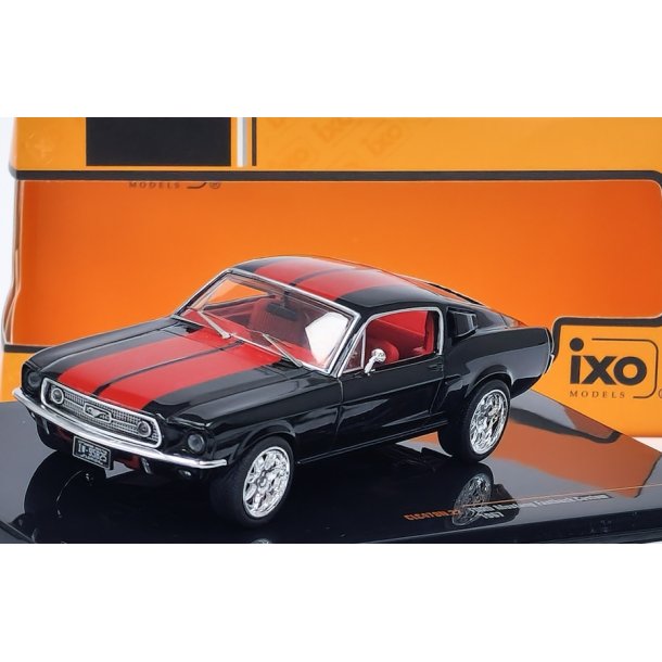 IXO CLC478N.22 Ford Mustang Fastback Custom rgang 1967 skala 1:43