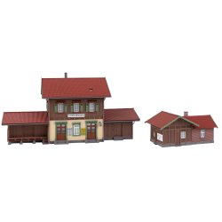 Faller HO 110146 Gomadingen banegrd 248 x 105 x 135 mm, 112 x 80 x 58 mm.