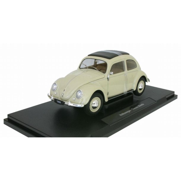 Welly 18040 Volkswagen Classic T1 Beetle årgang 1950 skala 1:18