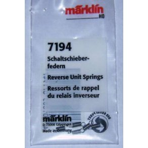 M�rklin 7194 pakke med 5 fjedre til k�reretning skifte til alle konventionelle lokomotiver