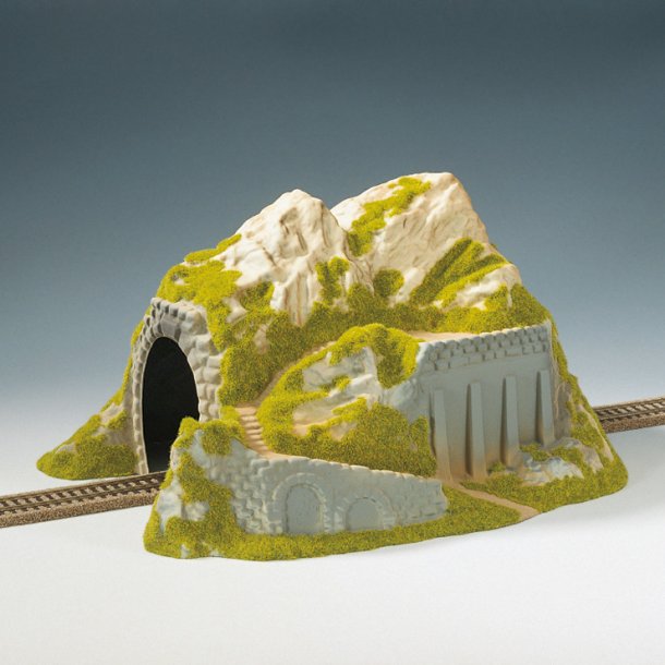 Noch HO 02221 Tunnel, 1-bane, lige, 34 x 25 cm