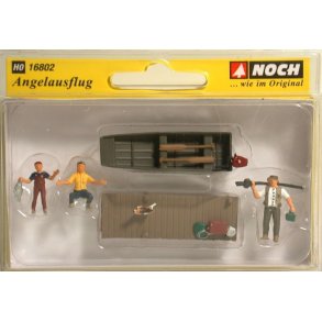 Noch HO 16802 figurs�t Familiefiskeri