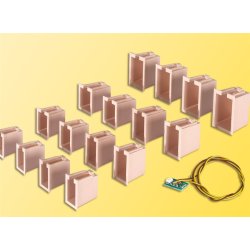 Viessmann HO 5079 LED hjem belysning interir med 