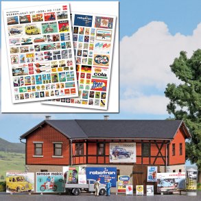 Busch HO 1130 Reklameplakat DDR