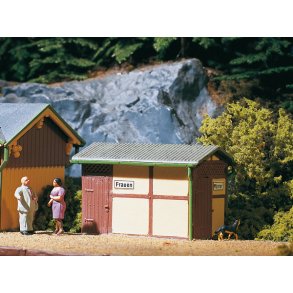 Auhagen HO 11336 Banegrds toiletter