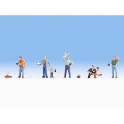 Noch HO 15887 figur st modelbygger