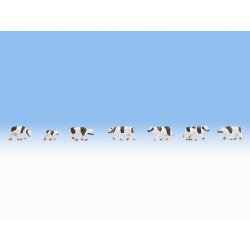 Noch 44250 spor Z figur st Ker, sorte og hvide