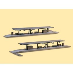 Auhagen HO 11376 Perron lngde ialt570 x 60 x 63 mm. Byggest