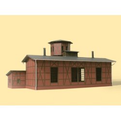 Auhagen HO 11400 remise til 1 spor med vandtrn