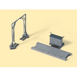 Auhagen HO 11404 Togvogn v�gt med vogn h�jdem�ler