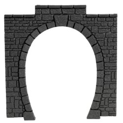 Noch HO 60010 tunnel-portal�enkeltspor, 2 styk�hver 11x11 cm.