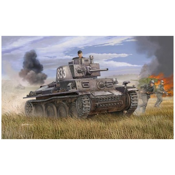 Trumpeter 751577 PzKpfw 38 T Ausf. E/F Scala 1:35 byggest