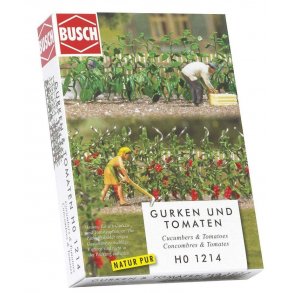Busch HO 1214 Agurker & tomater st