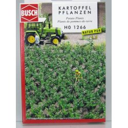 Busch HO 1266 Kartoffelplanter s�t�til 30 kartoffelplanter med filigran l�v. 