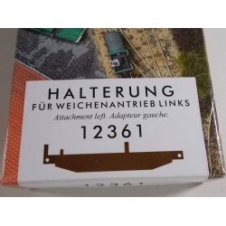 Busch HO 12361 sporskift drev venstre Feldbahn