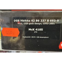 McK HO 4105 DSB lukket godsvogn DSB Gods Hbikks 42 86 237 8 693-9