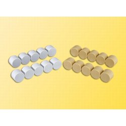 Kibri HO 38661 Dekoration S&aelig;t halmballer 