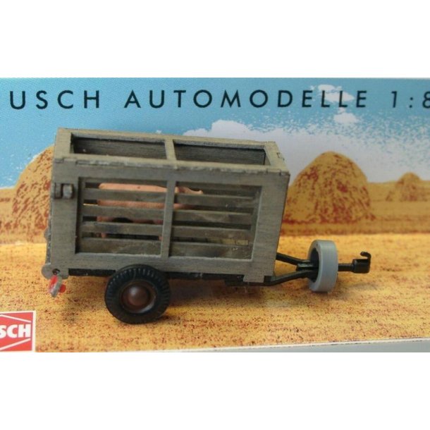 Busch 59938 Hog Trailer HO Scale Model Vehicle 