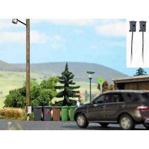 Busch HO 5633 To skraldespande Blitzer FOTOFÆLDE..