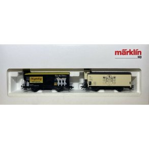 Mrklin 31636 godsvognst  med bremsehus ''Hengstenberg''