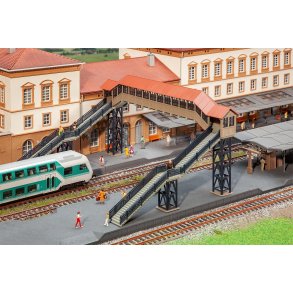 Faller HO 120109 Fodgngerbro med overdkning 273 x 195 x 138 mm.