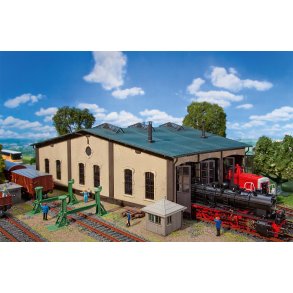 Faller HO 120277 remise 3 vejs med med drevdele