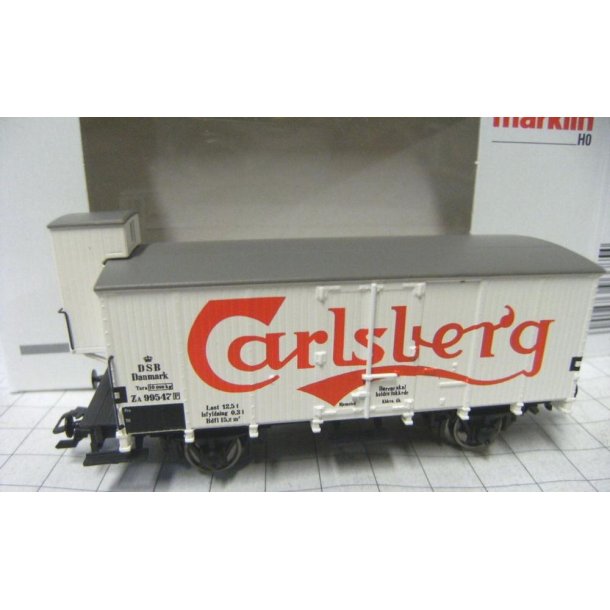 M�rklin 48779-04 DSB �lvogn ''Carlsberg'' med r�d skrift 