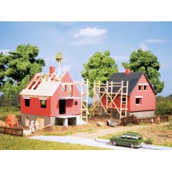 Auhagen HO/TT 12215 Huse under opfrelse 2 stk. 100 x 90 x 85 mm.