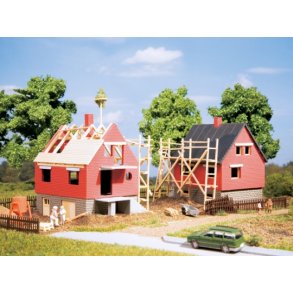 Auhagen HO/TT 12215 Huse under opfrelse 2 stk. 100 x 90 x 85 mm.