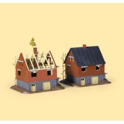 Auhagen HO/TT 12215 Huse under opfrelse 2 stk. 100 x 90 x 85 mm.