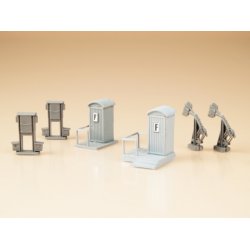 Auhagen HO/TT 12242 tilbehrst telefonbokse og kabelspnder