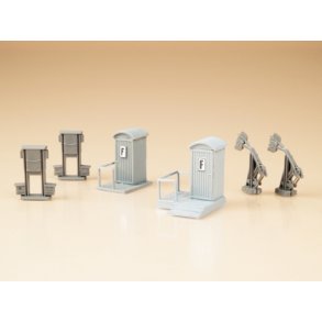 Auhagen HO/TT 12242 tilbehrst telefonbokse og kabelspnder