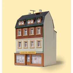 Auhagen HO/TT 12252 By ejendom nr. 3 med el butik