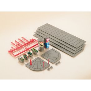 Auhagen HO/TT 12254 Fortovs stykker + tilbehr