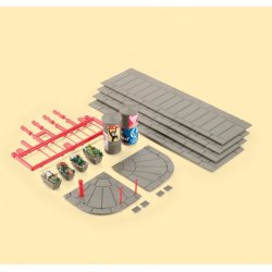 Auhagen HO/TT 12254 Fortovs stykker + tilbehr