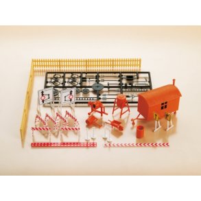 Auhagen HO/TT 12267 byggeplads tilbehr st