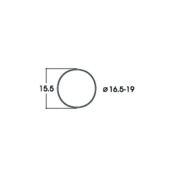 Roco HO 40072 hfte ringe til jvnstrm Til hjul med en diameter p 16,5-19,0 pose med 10 stk