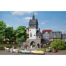 Auhagen HO/TT 12342 Bymur med indgang portal