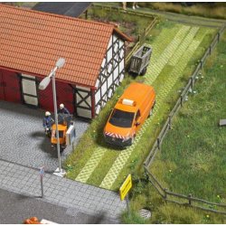 Busch HO 7430 plade kort gr&aelig;s 200 x 140 mm.