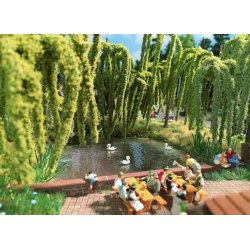 Busch HO 5482 Dam med flydende svaner