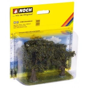 Noch HO-TT 21995 oliven trer 2 styk 6 - 9 cm. Hj