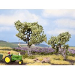 Noch HO-TT 21995 oliven trer 2 styk 6 - 9 cm. Hj