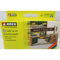 Noch HO 14234 port med muret sjler