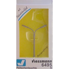 Viessmann 6495 spor N LED doppel gadelampe  