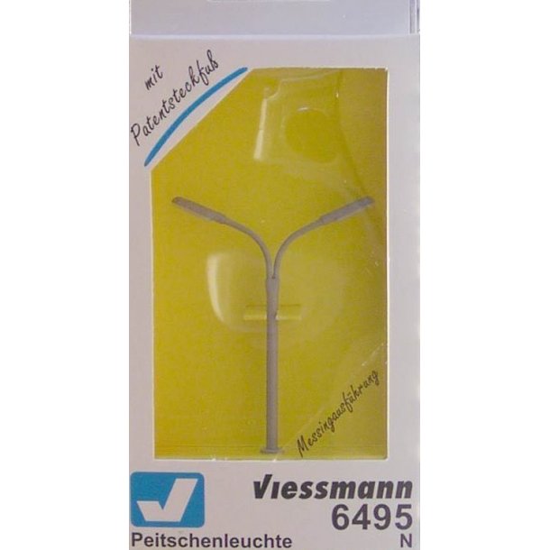 Viessmann 6495 spor N LED doppel gadelampe  