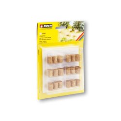 Noch HO 07460 hballer 18 stk . 1,3 x 1,5 x 1,3 cm.