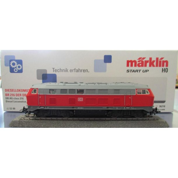 Mrklin 36218 DB diesellok BR 216 med MFX