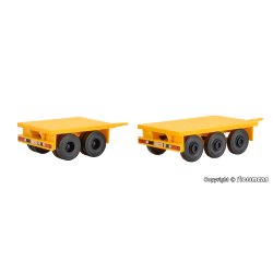 Kibri HO 13050  Vgt trailer til mobile kraner 2 styk