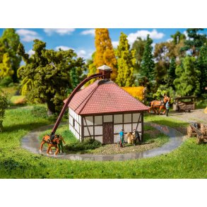 Faller HO 130582 Rossmhle Rahden  190 x 90 mm. Laserskret model